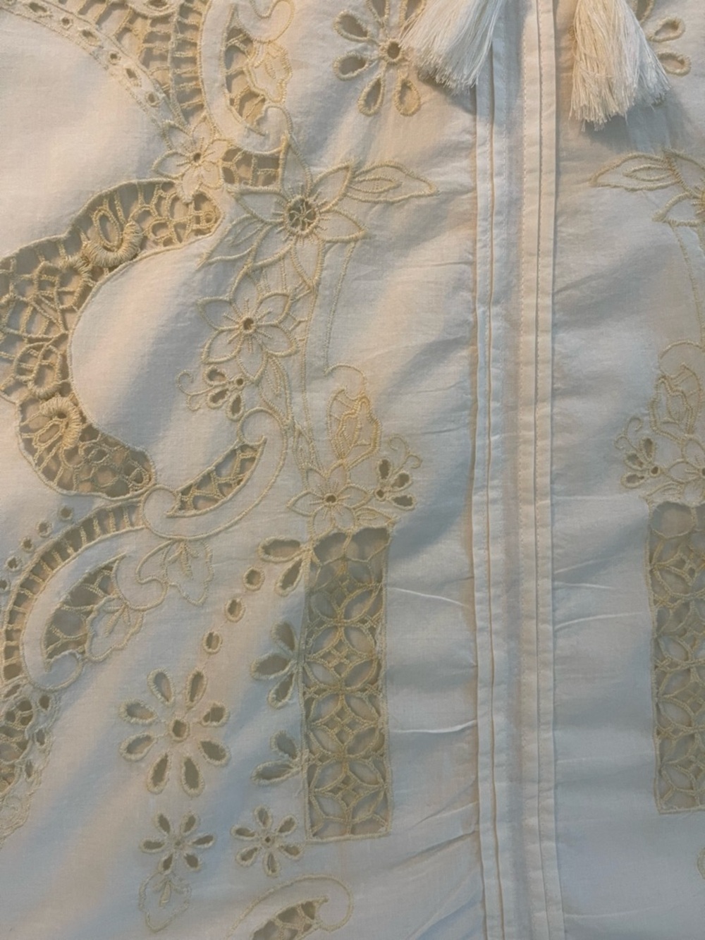 Lucky Brand Festival Embroidered Shift Mini Dress size L - Picture 3 of 11